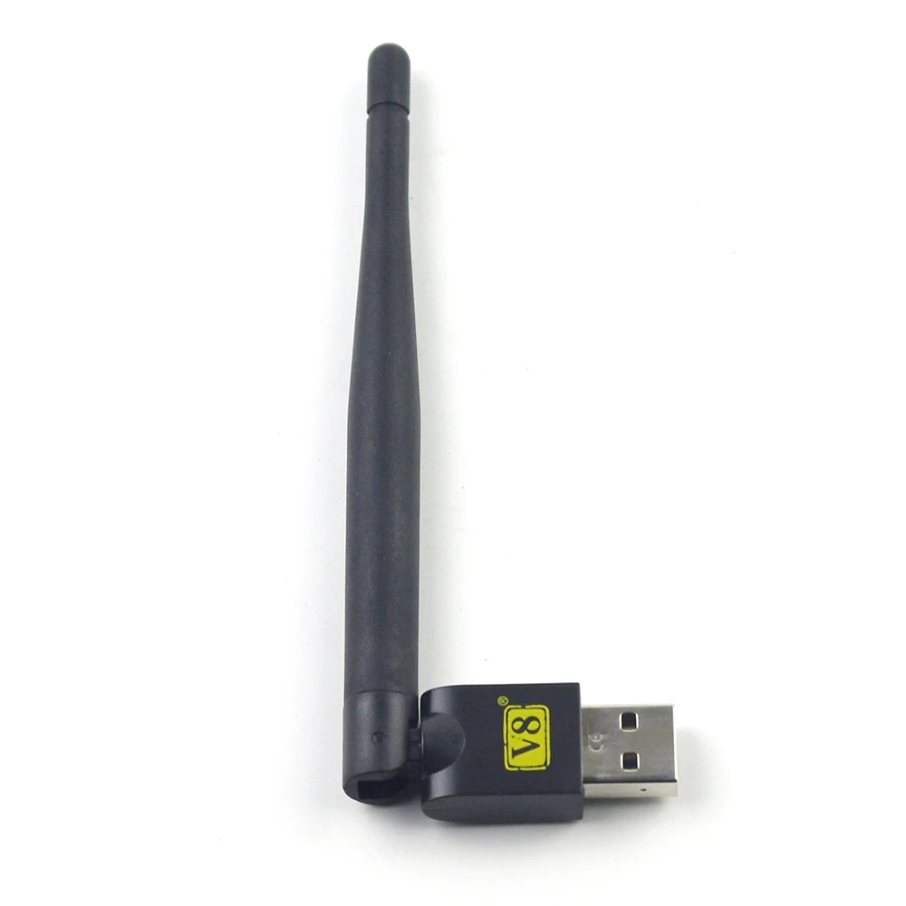 USB WiFi V8 Wifi With Antenna Work For Freesat V7 Series Digital Satellite Receivers And Other FTA Set Top Box | Электроника