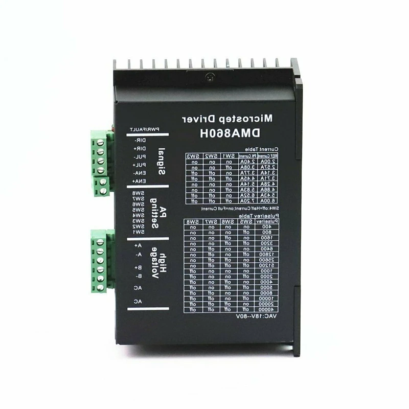 1 шт. Dm860H 2 фазы Nema34 Гибридный Драйвер шагового двигателя Dsp Ac48V 7.2A | Обустройство