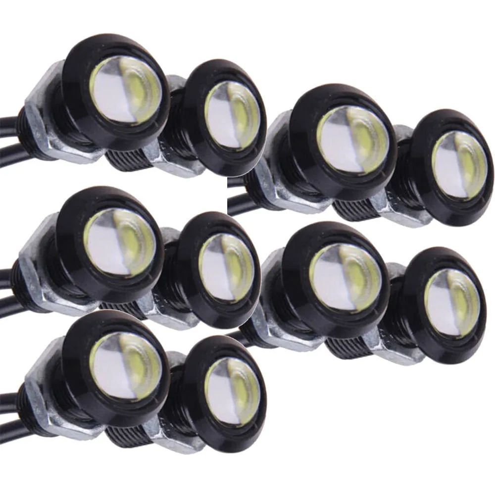 10 шт 9W 18mm led Автомобильный светильник s DRL Противотуманные Фары Светильник