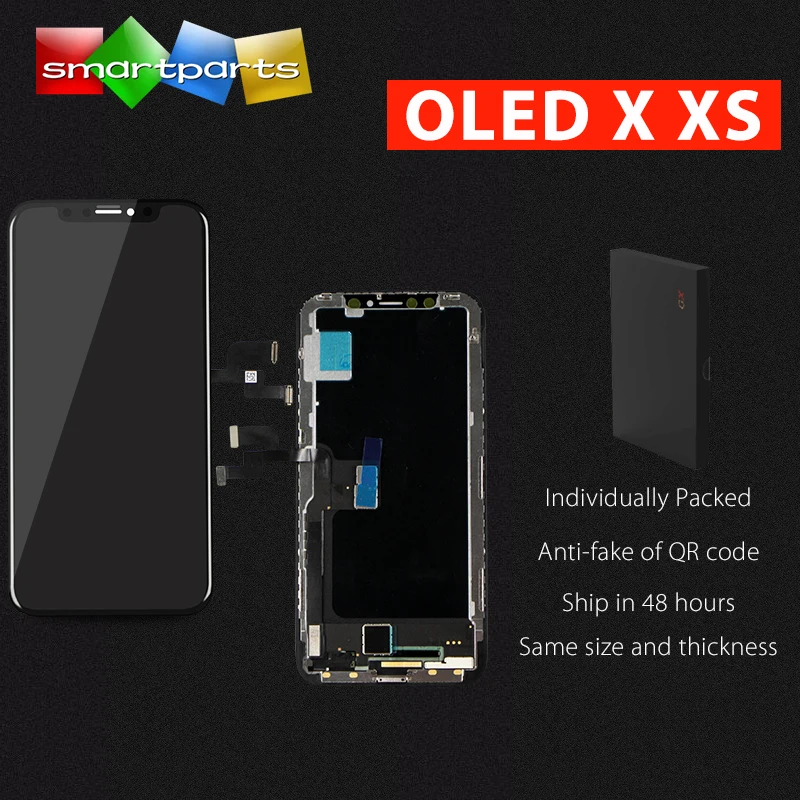 Сменный ЖК дисплей GX для iPhone X XS XR XSMAX 11 с 3D сенсорным дигитайзером|Экраны