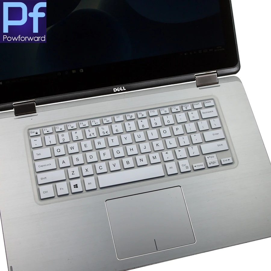 Силиконовый чехол для клавиатуры ноутбука Dell Inspiron 15 5000 7000 серия i5568 i5578 7573 7569 7579