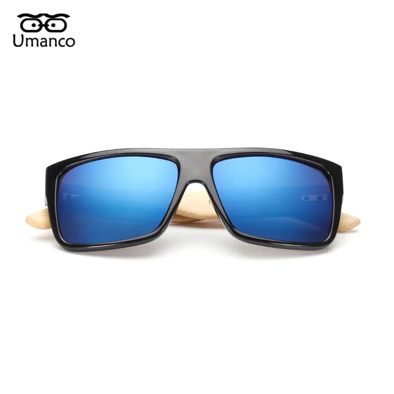Umanco 2017 новые модные ретро бамбуковые солнцезащитные очки для женщин и мужчин