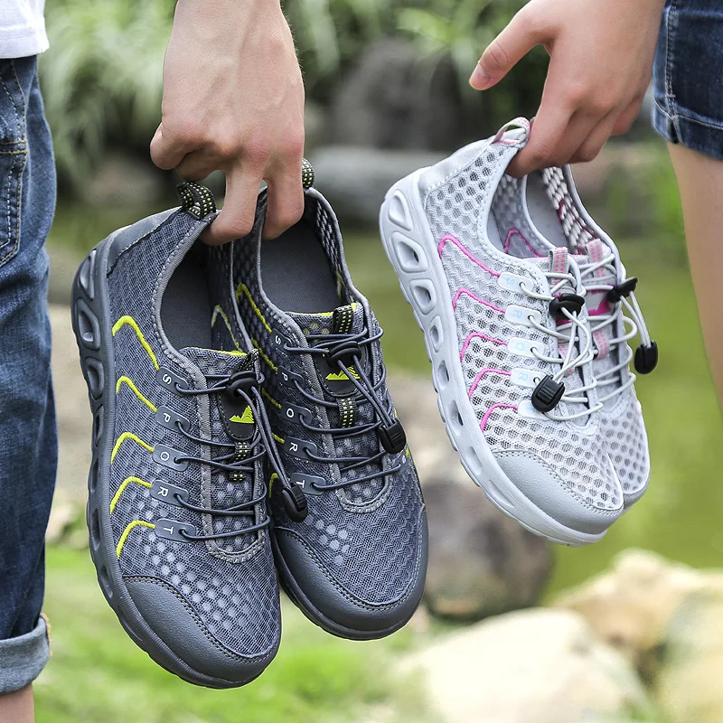 MANLI/Мужская Уличная летняя обувь для пешего туризма дышащая с сеткой мальчиков и