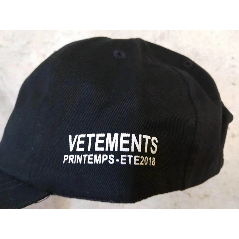 VETE Мужская Черная кепка s PRINTEMPS-ETE2018 с логотипом VETE Мужская кепка TS один размер Регулируемая Хлопковая мужская женская Кепка унисекс vete Мужская кепка TS