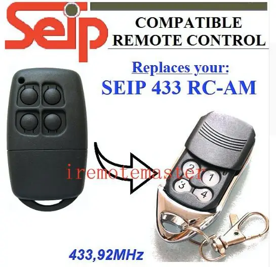 Совместимый пульт дистанционного управления для SEIP 433 RC-AM 92 МГц | Электроника