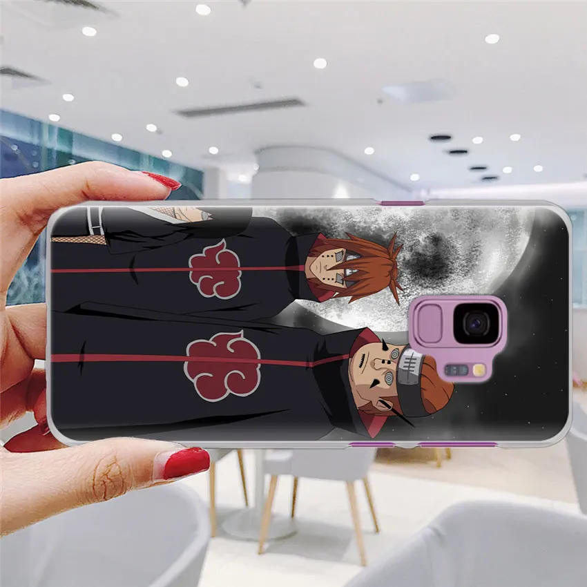 Ботинки в стиле аниме «Naruto Akatsuki чехол для телефона для samsung Galaxy S10e S10 плюс S7 S8 S9 Plus, Note 8, 9, 10, плюс S10 5G M20 M30 жесткий чехол Coque