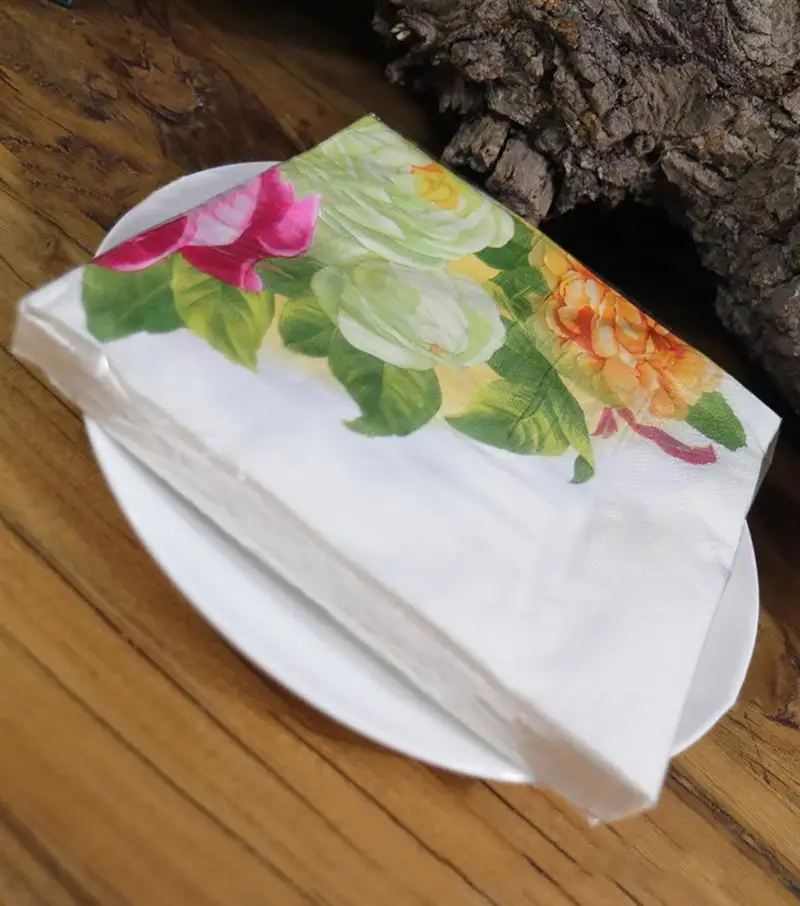 100 шт. бумажные салфетки для вечеринки|Украшения своими руками вечеринки| |