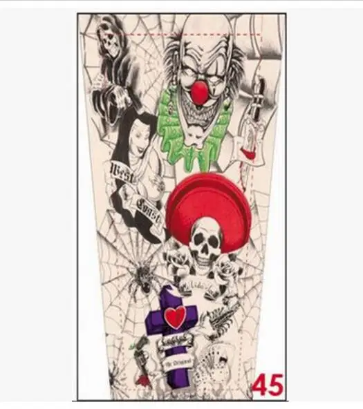 Новый креативный суперэластичный чехол для рук с татуировкой защита от УФ-лучей