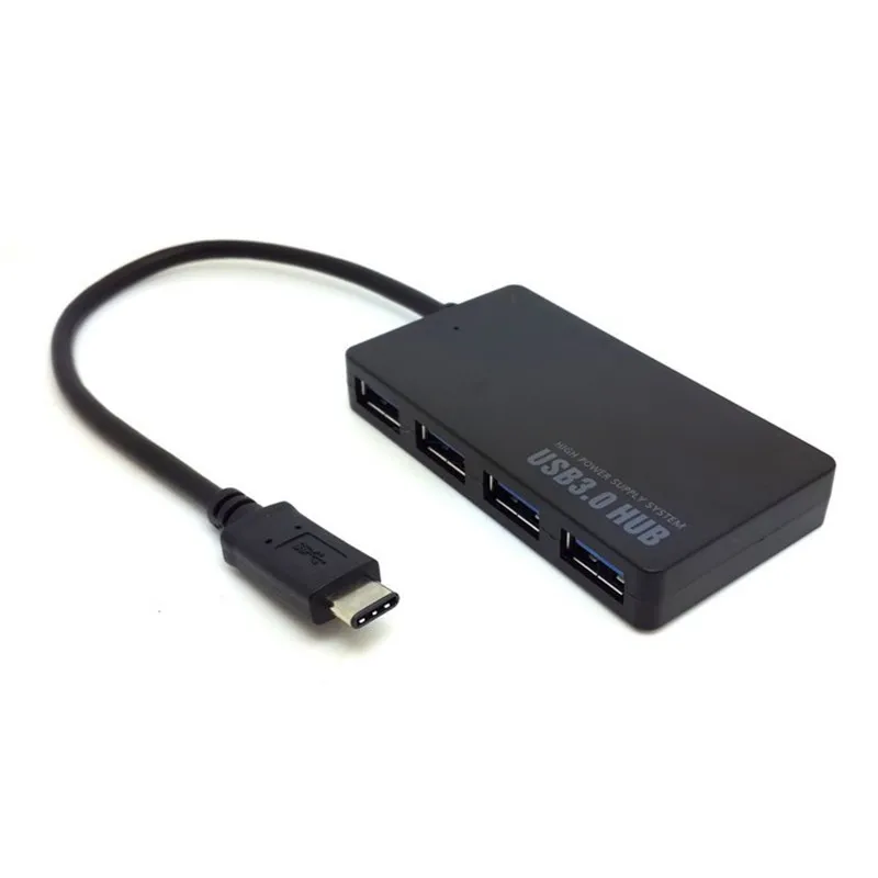Новое поступление itop USB 3.1 Тип c C несколько 4 Порты и разъёмы хаб для портативных ПК