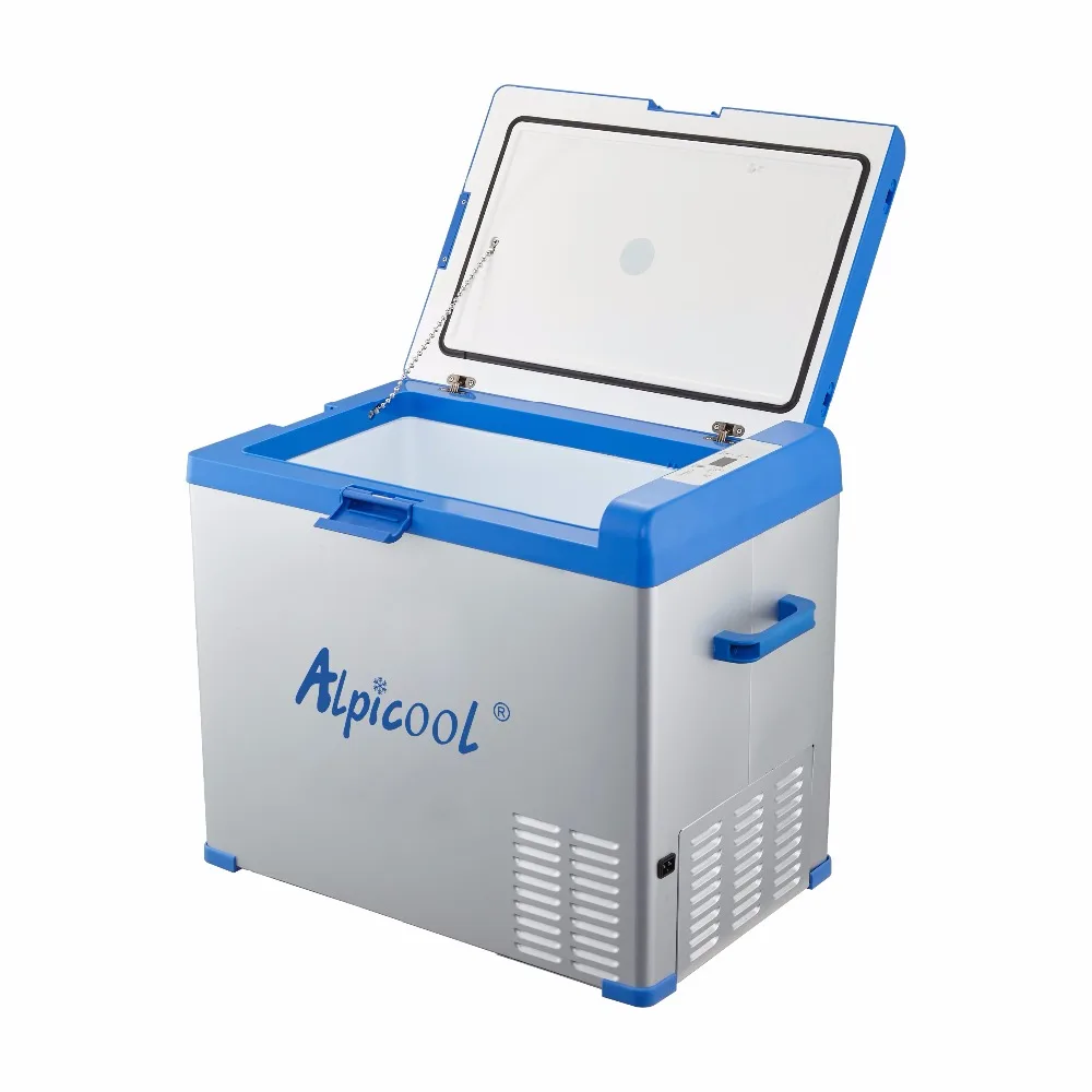 Alpicool серии 50L Новый компрессорный морозильник автомобильный холодильник AC 12 В DC24V