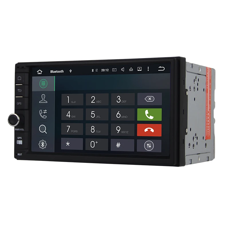 STAPON Универсальный Android 8 1 2 г + 16 ROM Автомобильный мультимедийный DVD 7 дюймов PX30 с DAB