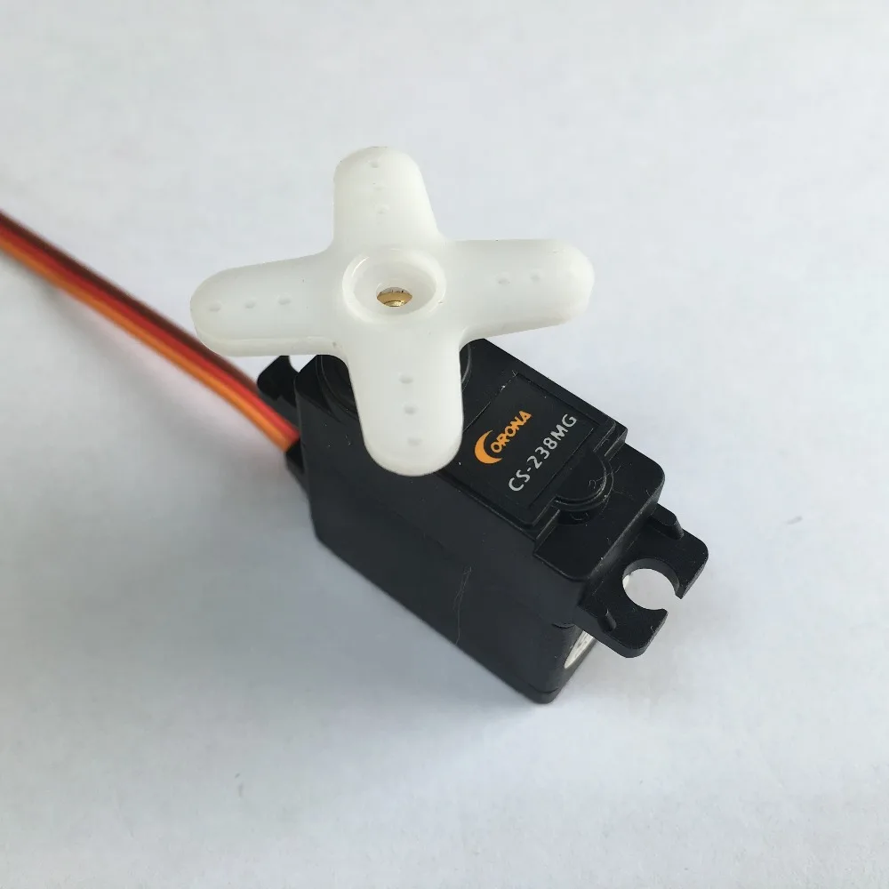 

22g/ 4.6kg/ 0.14 sec Analog Metal Gear Steering Gear CS238MG Robot model part RC fixed-wing drone accessories