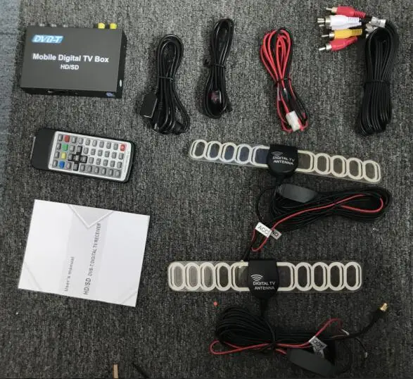 HD-DVB-T Автомобильный монитор HD-DVB-T box/HD-DVB-T2/HD-DVB-T2(H.265)/ISDB-T/tv BOX подходит только для нашего магазина Ossuret бренд Navi Стерео - Название цвета: HD-DVB-T