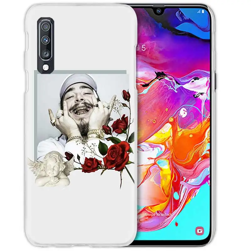06 Post Malone чехол для samsung Galaxy A50 A70 A80 A20e A60 A40 A30 A20 A10 A8 A6 плюс A9 A7 Жесткий PC певцов чехол для телефона чехол - Color: 06