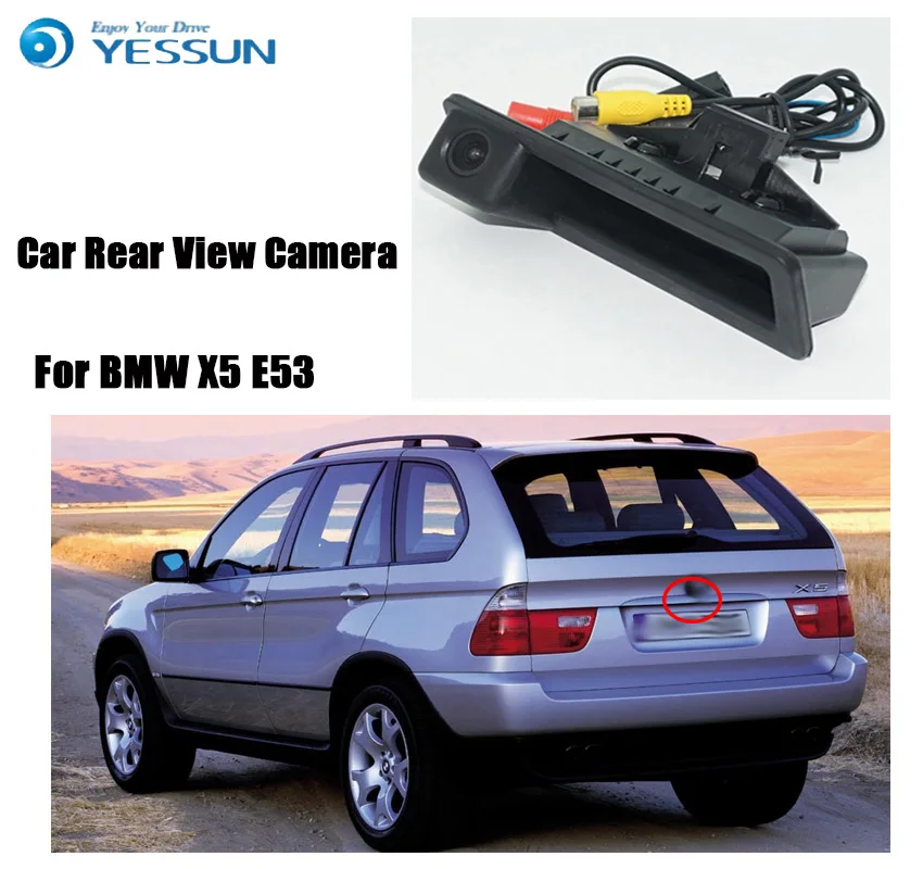 YESSUN Автомобильная камера для BMW X5 E53 E70 2000 ~ 2013 X6 E71 2008 2014 заднего вида HD CCD ночное