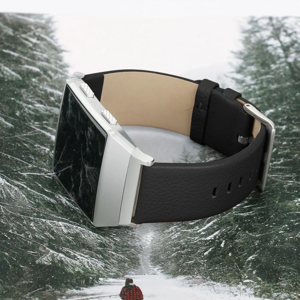 COMLYO кожаный ремешок для часов для Fitbit Ionic наручные умные часы Браслет замена Браслет для Fitbit Ionic ремешок Ремешки для наручных часов