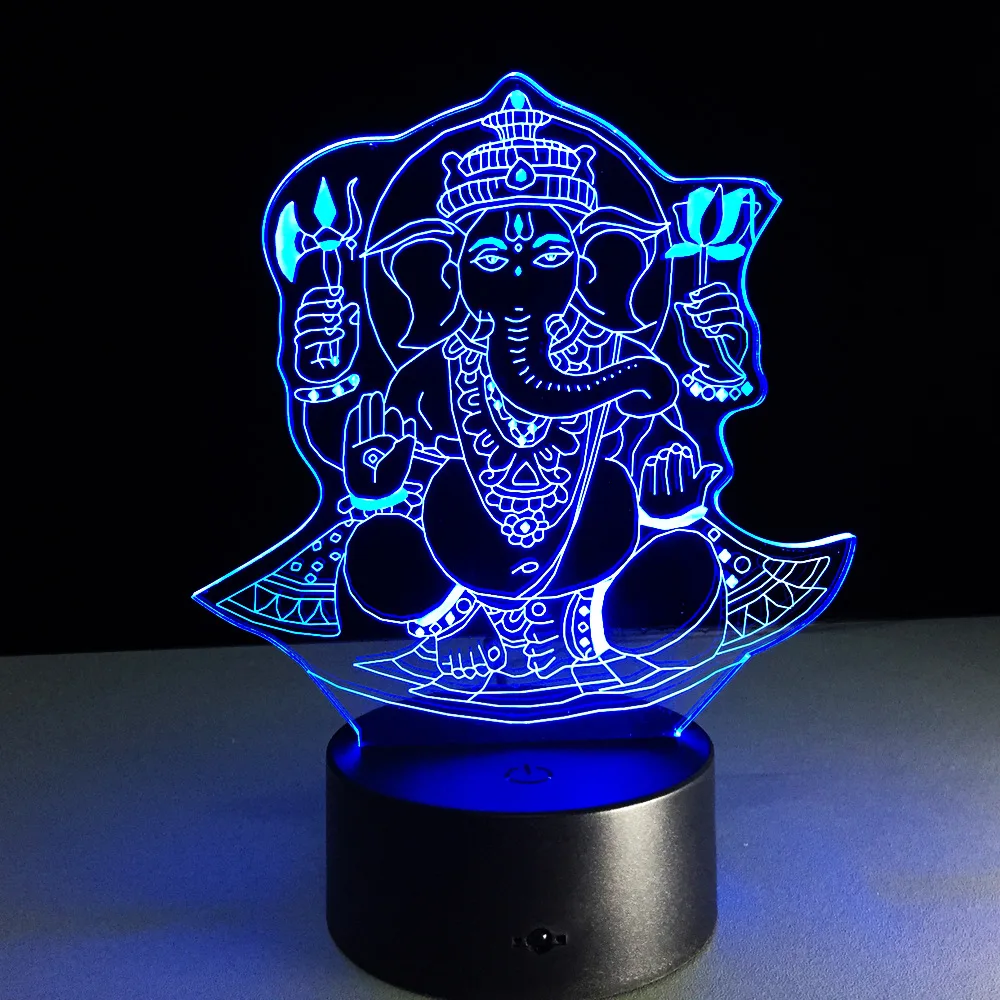 Новинка Usb светодиодный 3d ночник лампа для спальни мини светильник креативный