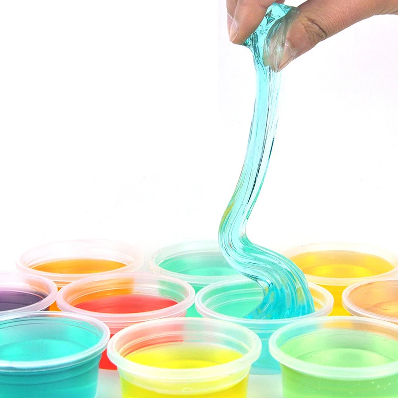 Детская глина для моделирования 25 г кристальная пластилин сушка на воздухе