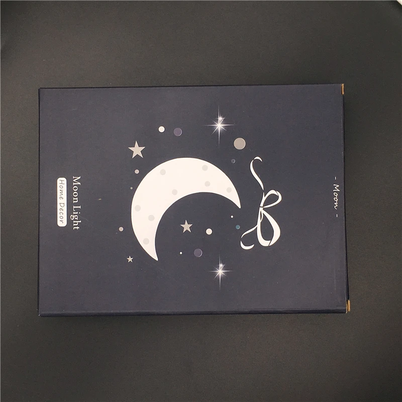 Теплый лунный ночник светильник светодиодный лампа милый 3D растущий на