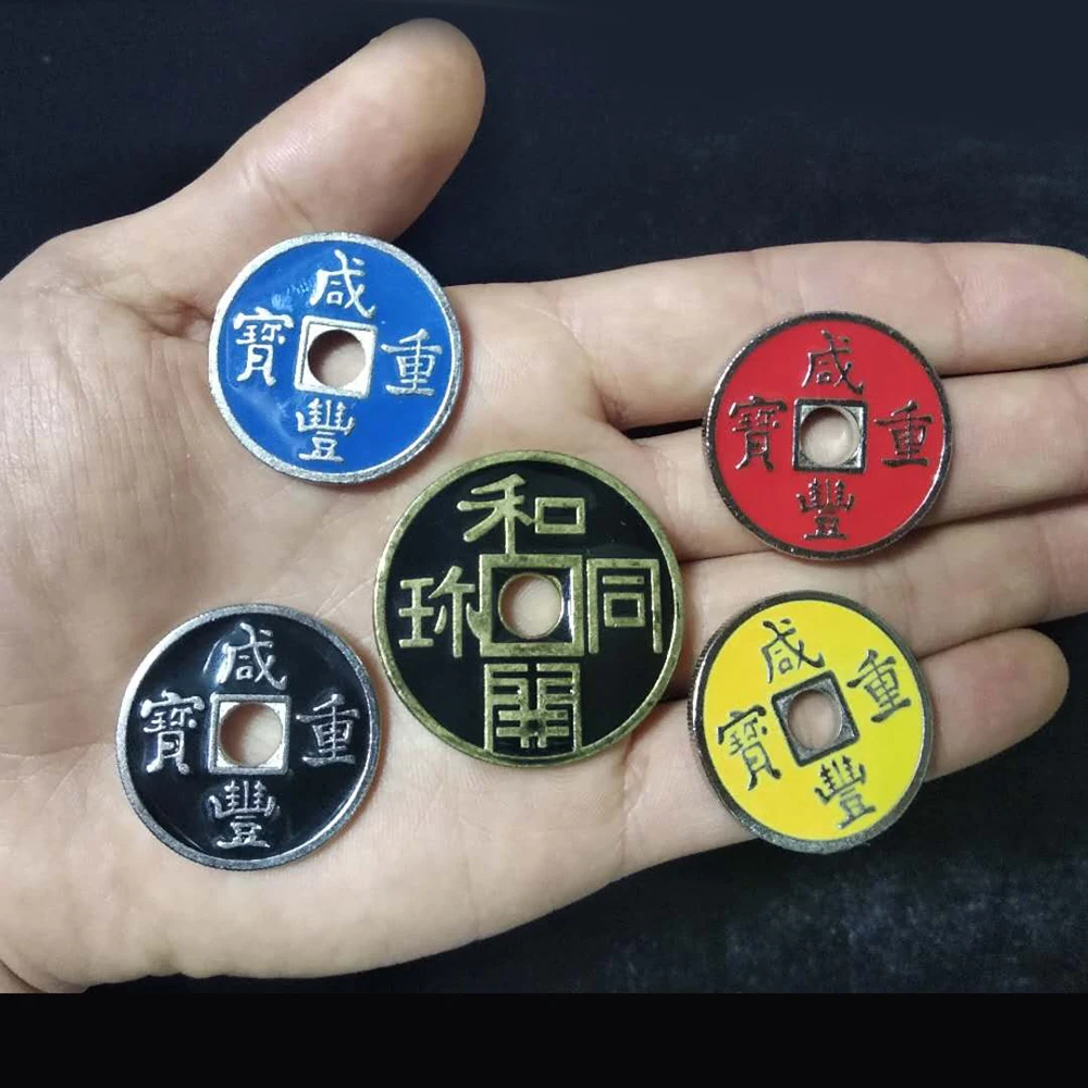 Chinese Half Dollar Morgen Japanese Coins Eragon Magic Tricks Toys Props Professional Magician | Игрушки и хобби