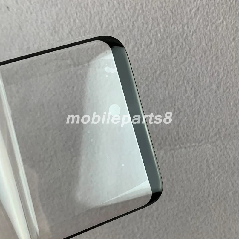 100 шт./лот Бесплатная доставка внешнее стекло экрана для samsung S8 S9 plus note8 note9 note5