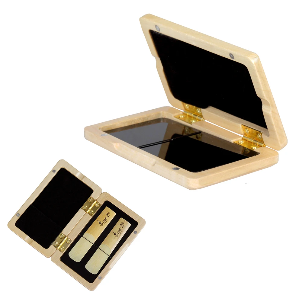 Качественный деревянный язычковый чехол из твердой древесины держатель коробка