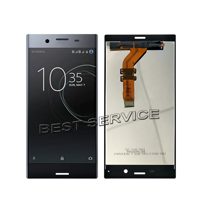 Для Sony для Xperia XZ F8331 F8332 ЖК дисплей + сенсорный экран дигитайзер панель Стекло в