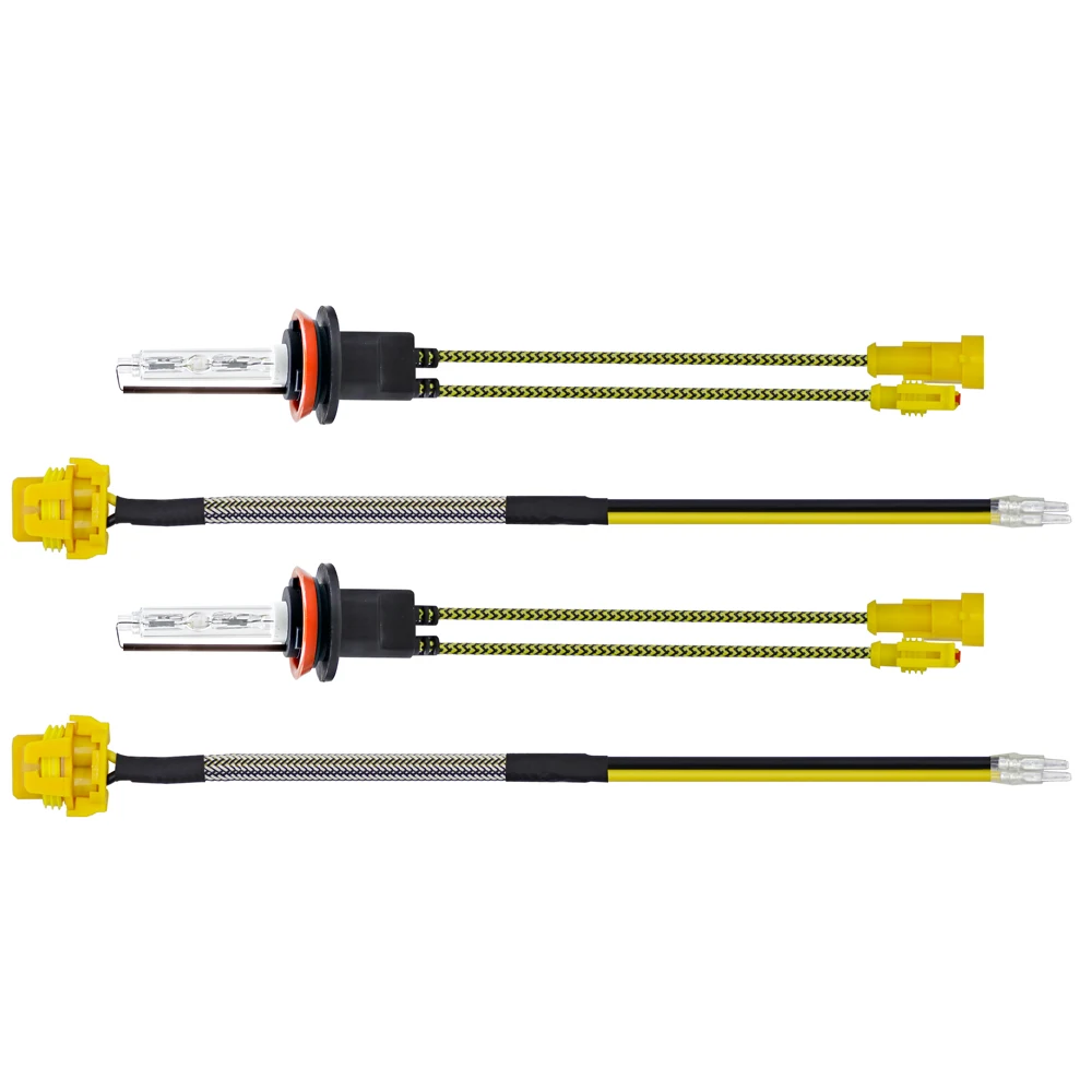 55 Вт ксеноновый 7 автомобильный головной светильник мигающая HID Лампа H1 9005 9006 HB4 H11