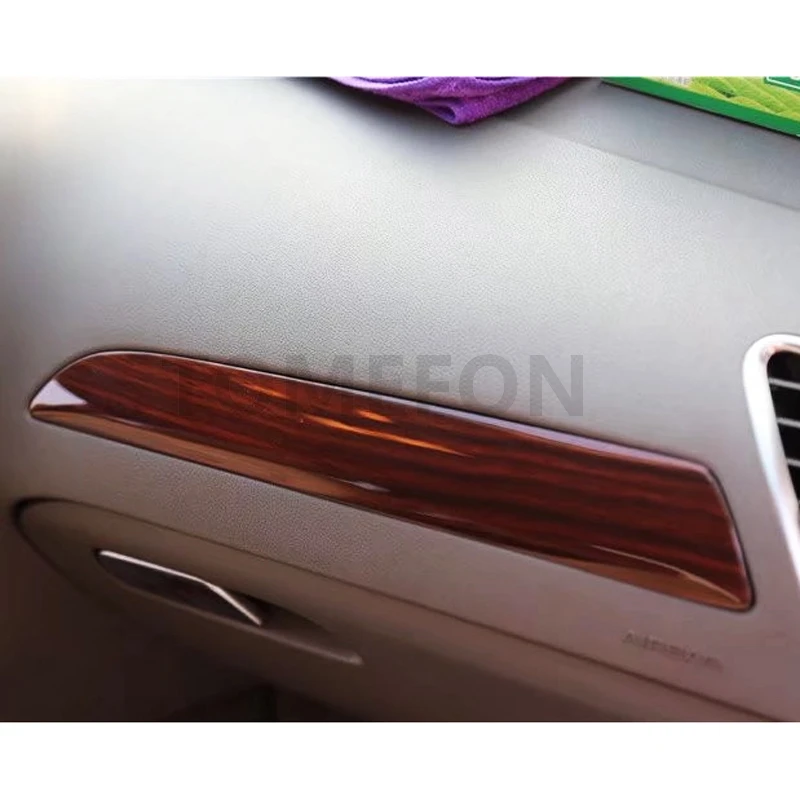 TOMEFON для Audi A4L A4 L 2009- ABS пластик деревянная краска внутренние детали оконный переключатель ручка Отделка Передняя передача Шиф панель Крышка