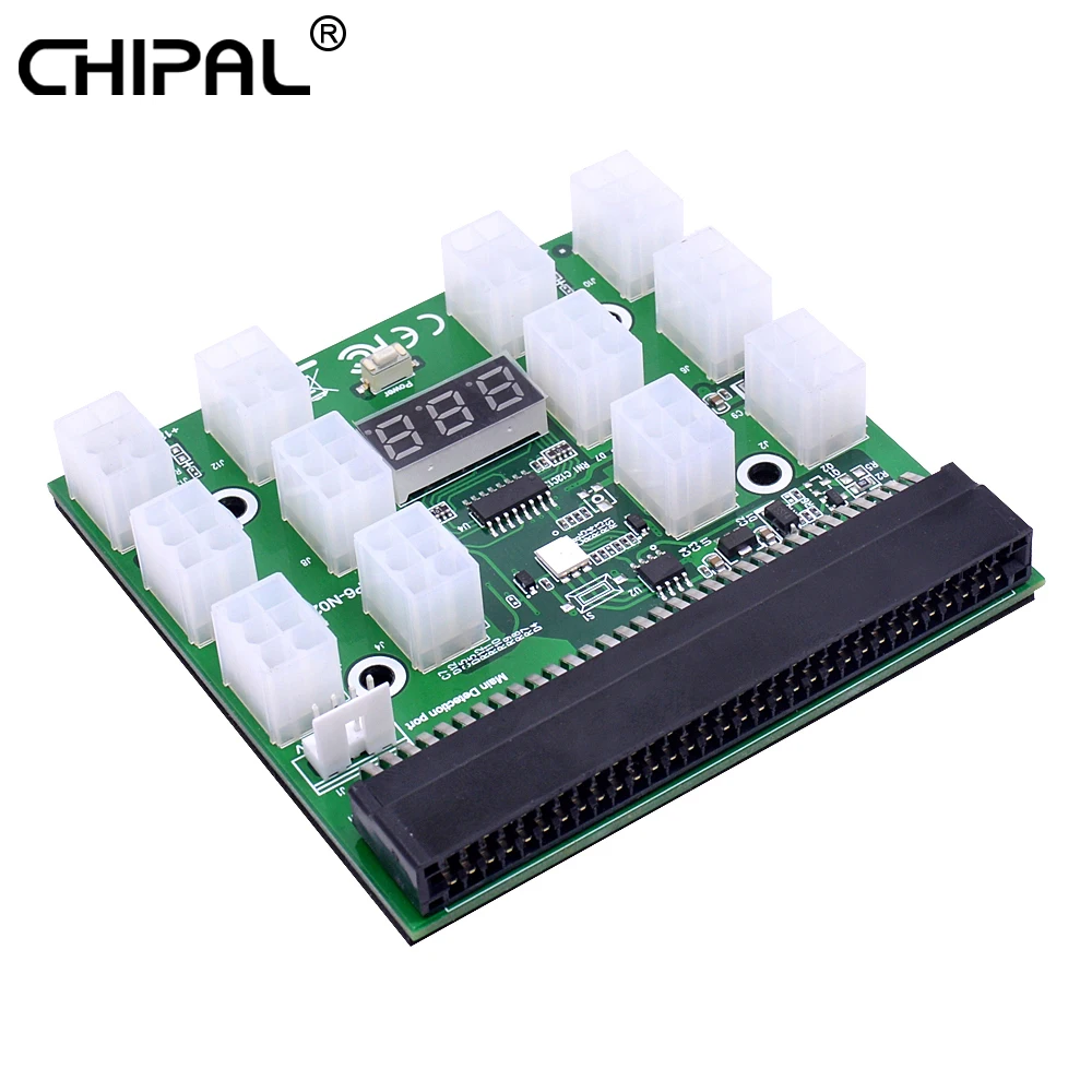 Коммутационная плата CHIPAL для HP 1200 Вт 750 6 контактный разъем блок питания картриджа