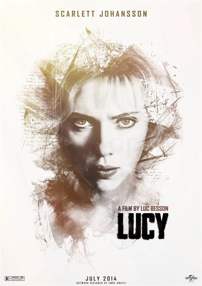 Плакаты Люси с белым покрытием принты из бумаги высокое разрешение четкое