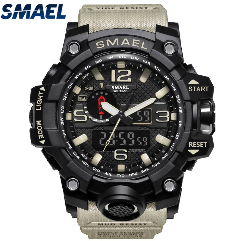 SMAEL мужские часы новый стиль бренд светодиодный цифровые кварцевые