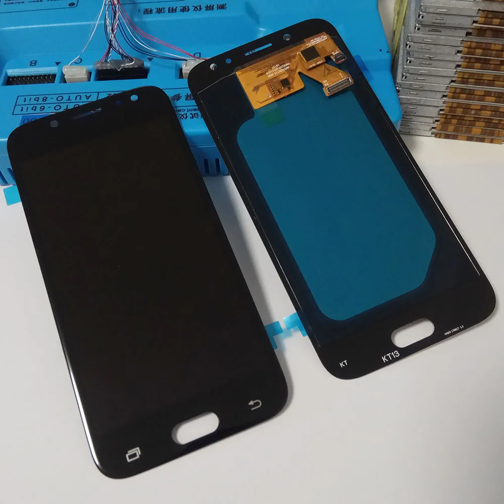 Супер AMOLED ЖК экран для Samsung Galaxy J5 2017 j530 дисплей J530F SM J530FM сенсорный дигитайзер
