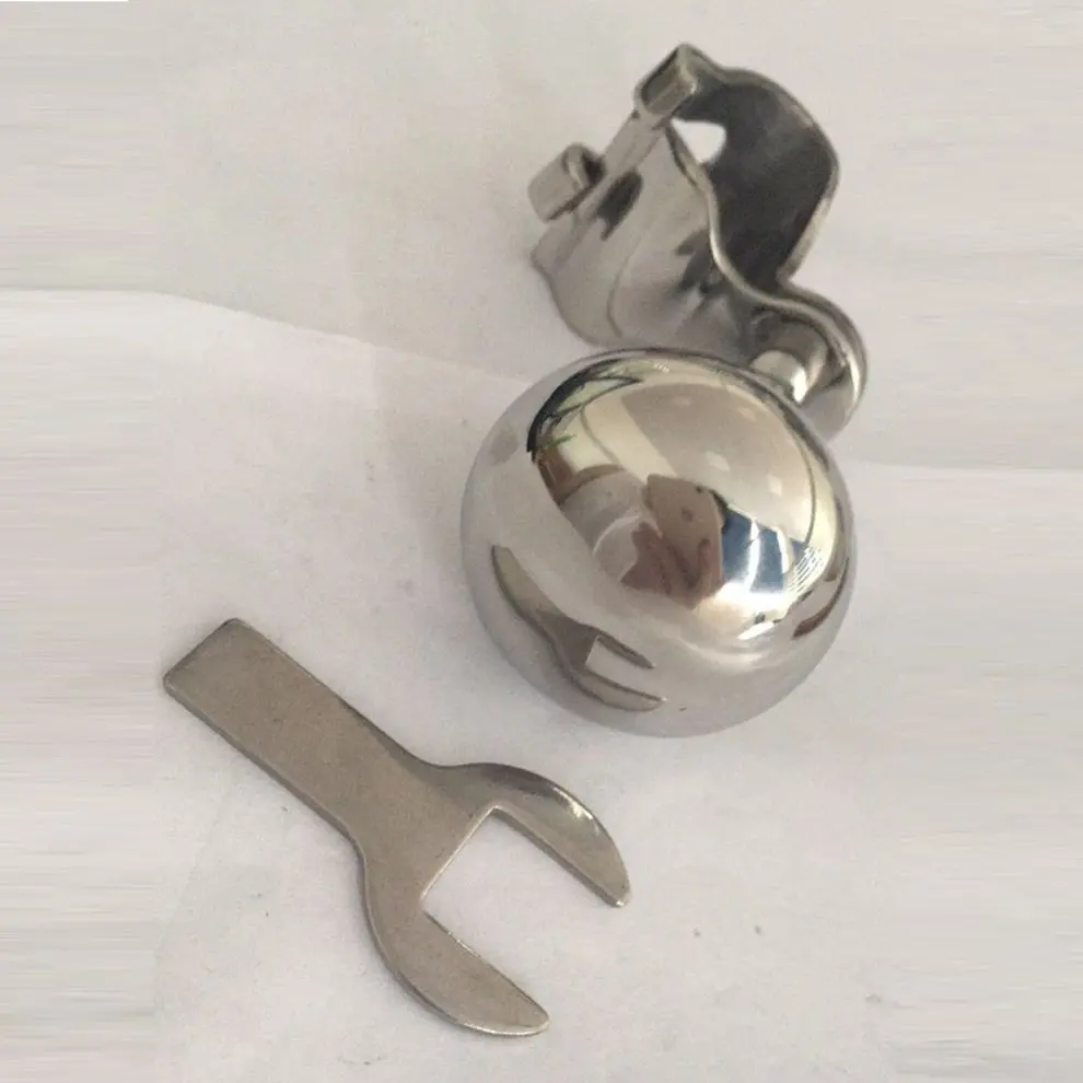 Stainless steel steering wheel aid Knob For Universal Boat Camper Tractor | Автомобили и мотоциклы