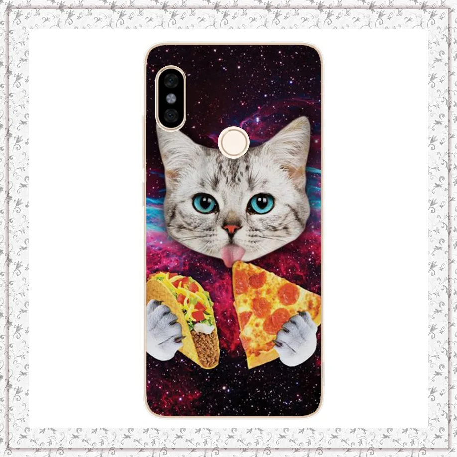 pizza cat Силиконовый чехол для Xiaomi Redmi Note 5, чехол 5,99 дюйма, классный чехол с изображением животных для Xiomi Redmi Note 5 pro, чехол для телефона Note5, чехол s - Цвет: pizza cat