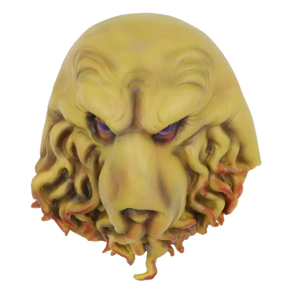 Новая Фантастическая Cthulhu mythhos Cthulhu Карнавальная маска большие старые Ужасы латексная на все лицо маска дети Взрослый Шлем Хэллоуин реквизит