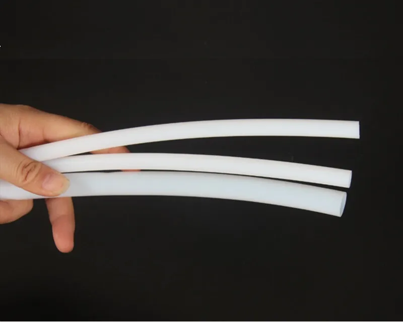 PTFE, озон тефлона, трубы, политетрафторэтилен, высоких и низких temperature-resistant.ID 10 мм, OD12MM(10X12 мм) белого цвета