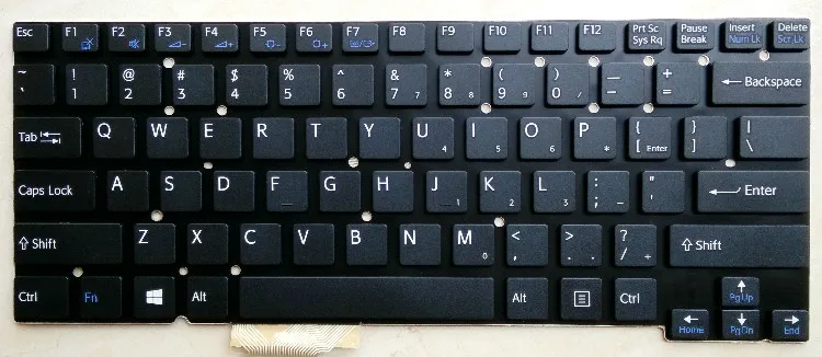 Новая клавиатура для ноутбука sony Vaio SVT131A11W svT131A11T SVT131A11P SVT13117FGS SVT13128CCS