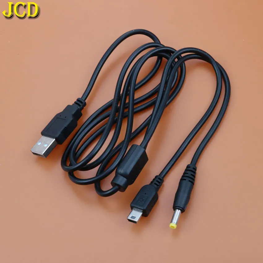 JCD 1 шт. 2 в USB зарядный кабель для PSP 1000 2000 3000 передачи данных питания игровой