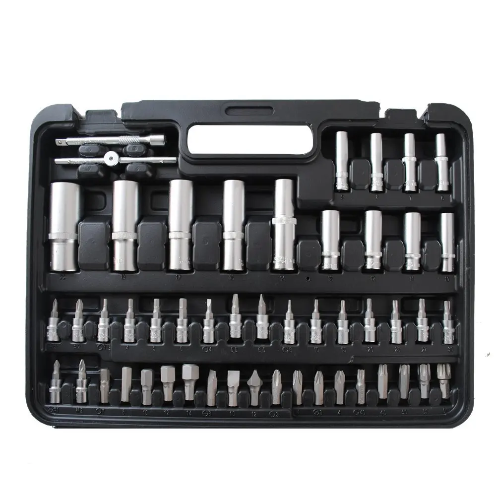 Набор инструментов для ремонта автомобиля набор ключей с трещоткой 108 штук 1/2