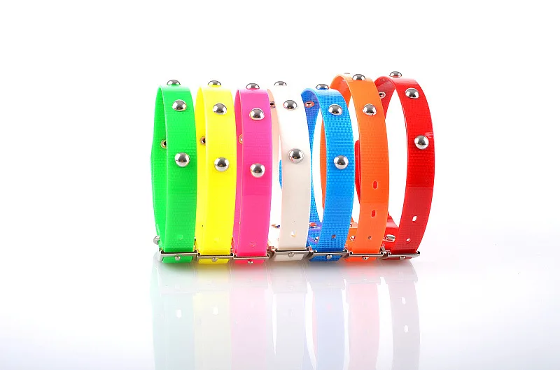 Регулируемые воротники из ТПУ для собак и щенков ожерелье ошейники ошейник кошек