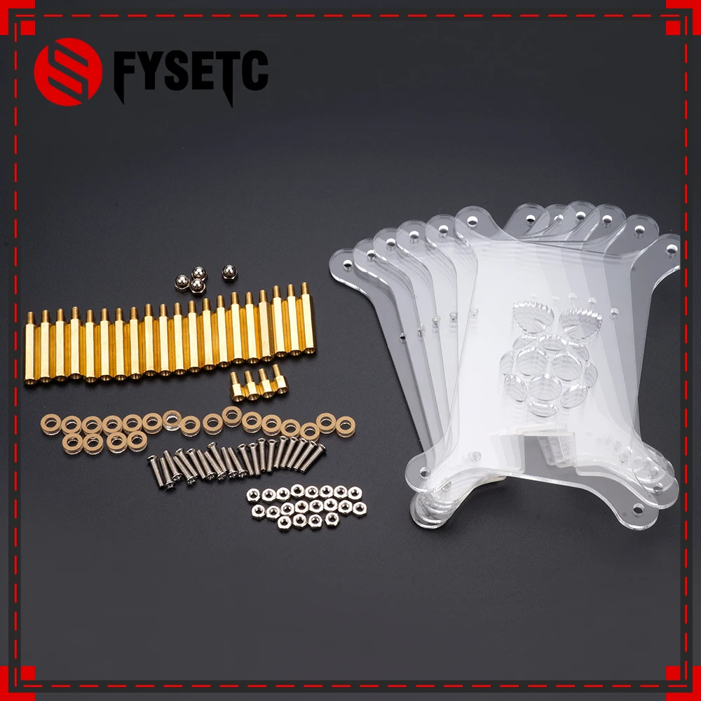 7 слойная Raspberry Pi 3 акрил чехол прозрачный в виде ракушки корпус с логотипом для Model