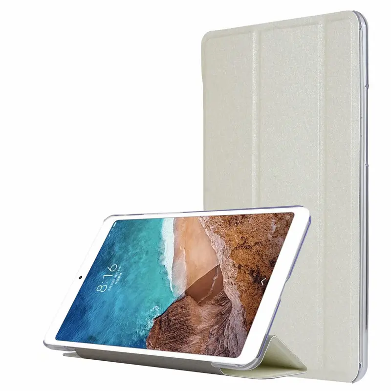 MIPAD4 CS bai Чехол-накладка из искусственной кожи для Xiaomi mi Pad 4 mi Pad4 8 дюймов, защитный смарт-чехол для планшета Xiaomi mi Pad4 mi pad 4 8,", чехол-накладка - Цвет: MIPAD4 CS bai