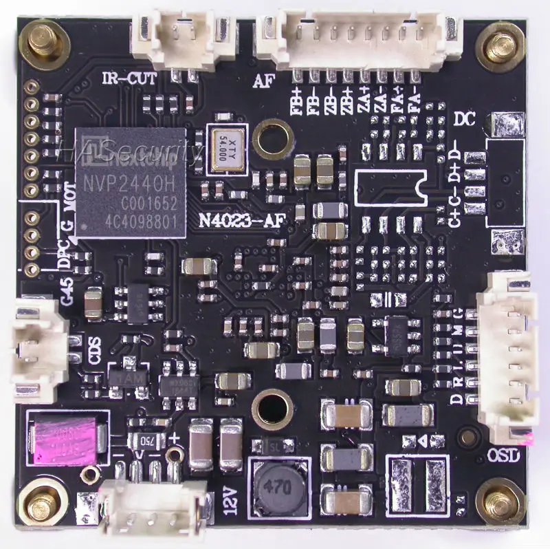 Модуль PCB для камеры видеонаблюдения Sony IMX323 NVP2440 с моторизованным увеличением и