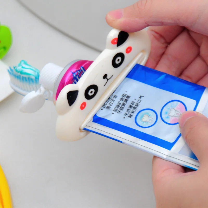 1 шт. автоматическая Зубная паста в виде мультяшных животных|toothpaste squeezer|squeezing