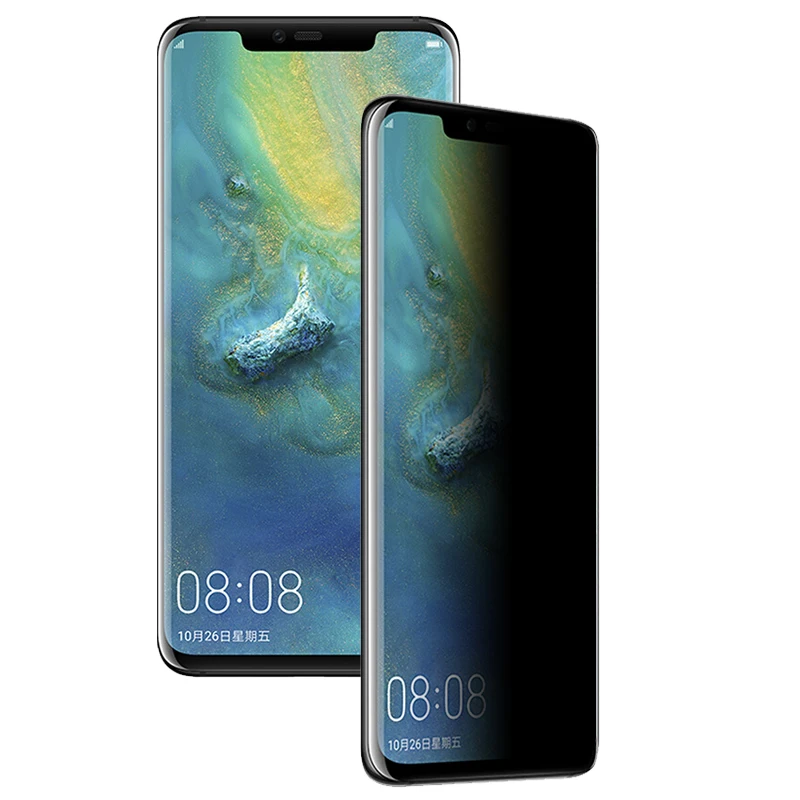Защитное закаленное стекло EXUNTON для Huawei Mate 20 20X Lite 2.5D с защитой от шпиона Mate20X