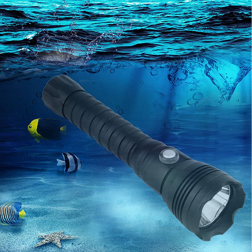 Яркий светодиодный фонарик XHP70.2 для дайвинга CREE XHP70 тактический Подводные