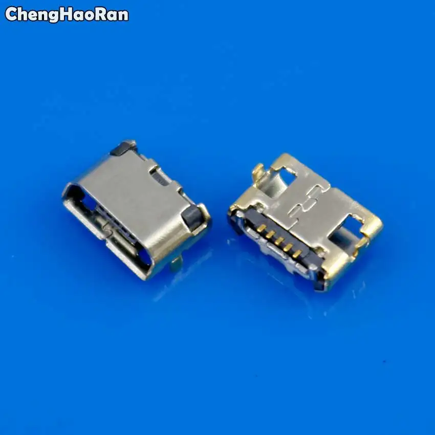 ChengHaoRan 10 шт. разъем Micro USB порт для зарядки док-станция Разъем Запасные части