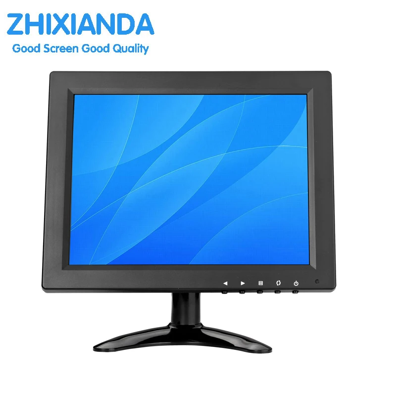 Шэньчжэнь 9,7 inch индустриальный lcd монитор с работающего на постоянном токе 12 В в вход для камеры видеонаблюдения
