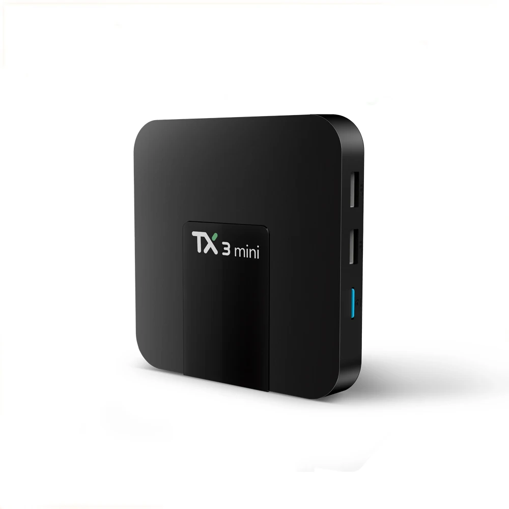 Смарт ТВ-бокс Wechip TX3 Mini на ОС Android 7 1 ГБ/2 ГБ 16 четырехъядерный процессор Amlogic S905W